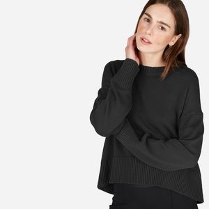 Everlane Soft Cotton Square Crew Size M
